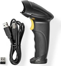 MARGOUN Wireless Laser Barcode Scanner Compatible with Bluetooth, Portable USB (X-620G)